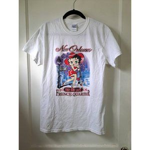 Betty Boop New Orleans The Big Easy French Quarter Graphic Tee